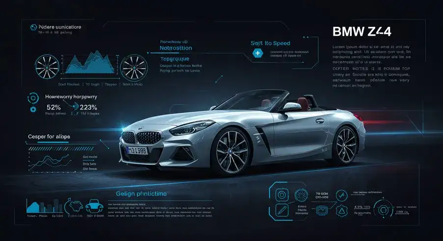 BMW Z4の馬力、トルク、最高速度などの主要スペック