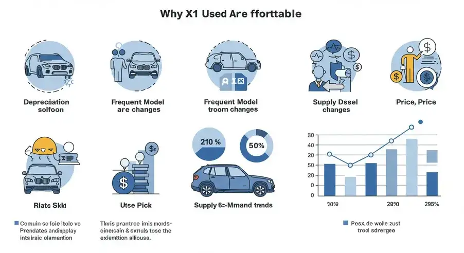 17BMW X1の中古車価格が安い理由と知っておくべきポイント