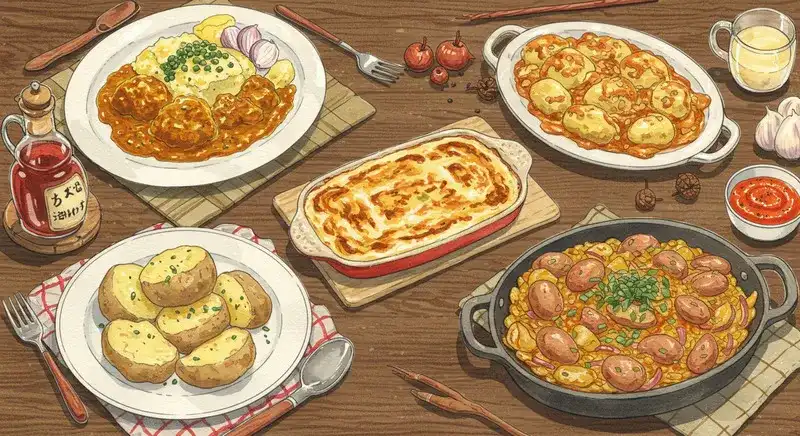 世界のじゃがいも料理アレンジ例